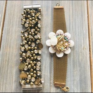 Anthropologie bracelets